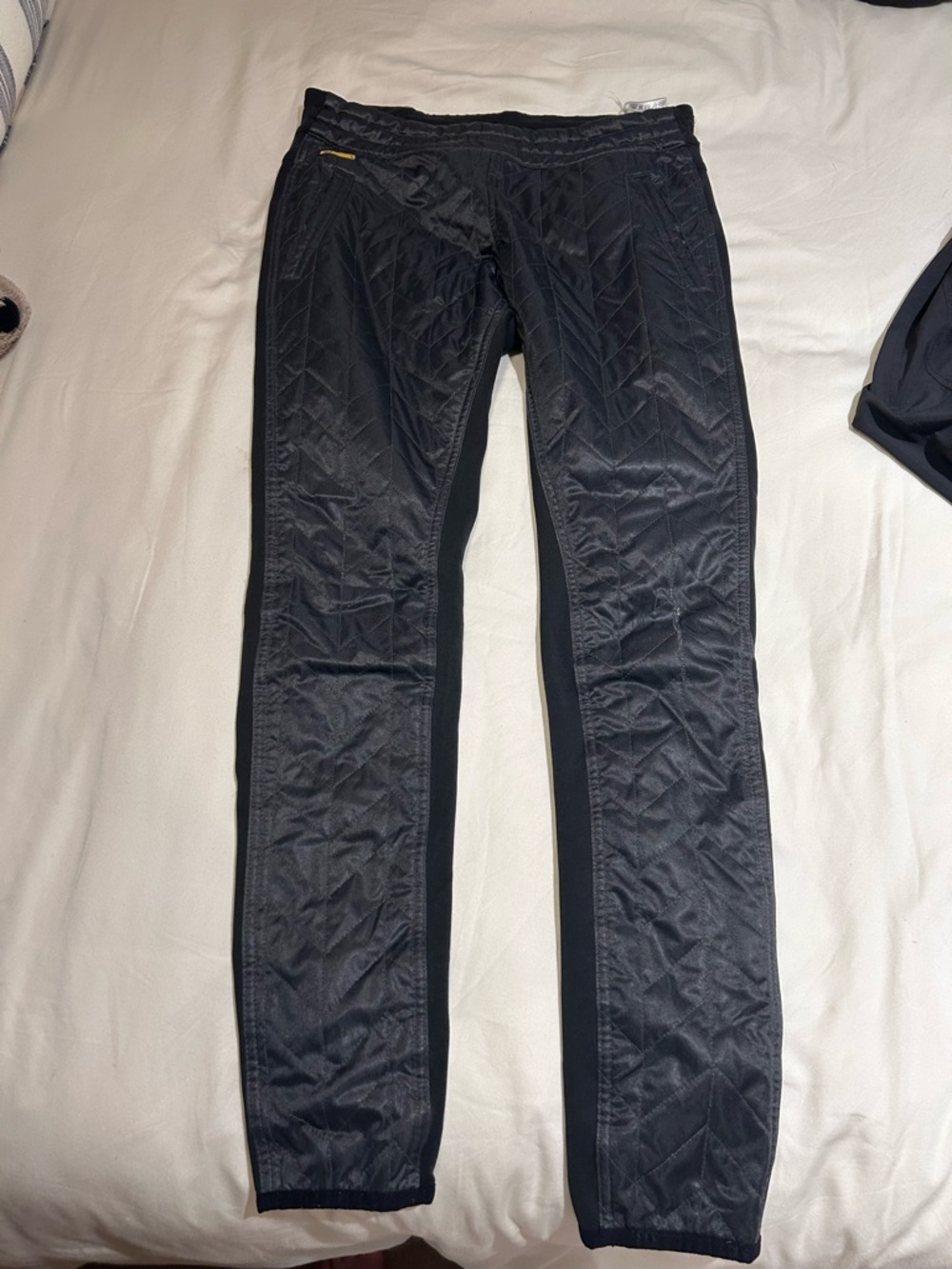 Lole Quilted Black Athletic Leggings